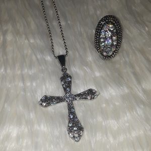 Aurora Borealis Necklace and Ring 💍💎